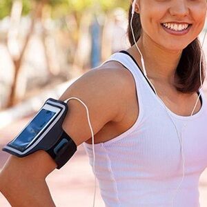 Gymshark Black Arm Phone Holder